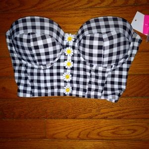 Betsey Johnson nwt picnik artist bustier size medium